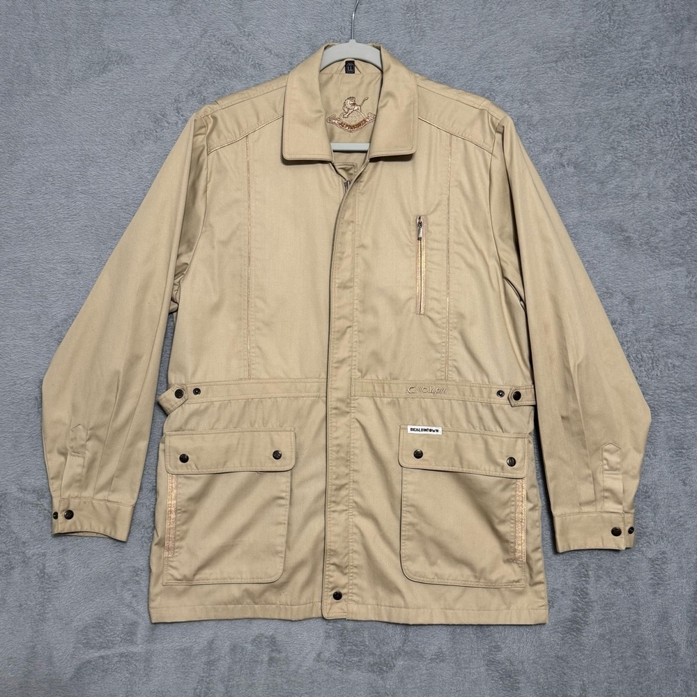 Calbintown Alpin Y2K Safari Field Jacket LL Mens Japanese Outdoor Multi Pkt Coat